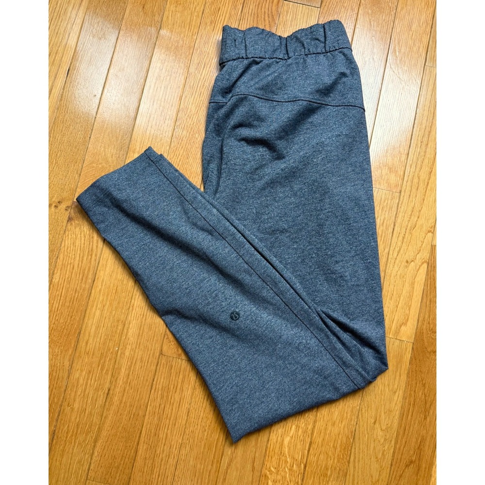 Lululemon On The Fly Pant Heathered Charcoal Grey Luxtreme Size 4
